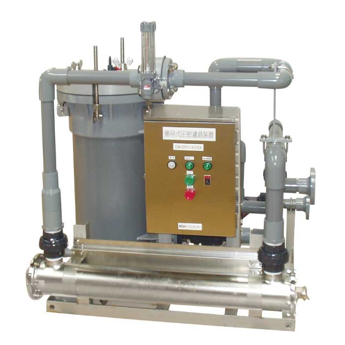 簡易圧密式ろ過装置